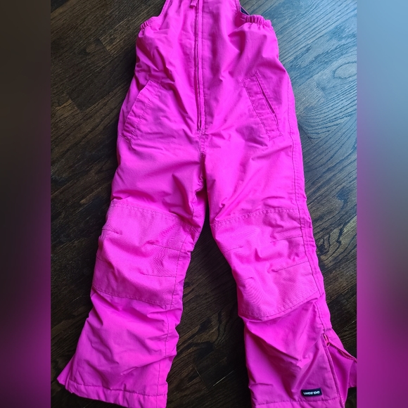 Lands End Squall waterproof snow bibs, size 5 - Picture 3 of 7
